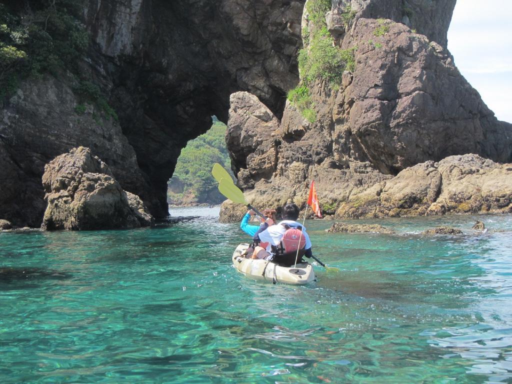 הוסטל Amakusa West Coast Backpackers Fu-Raibou מראה חיצוני תמונה